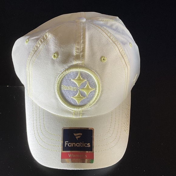 Pittsburgh Steelers Womens Spring Yellow Hat - Picture 2 of 5